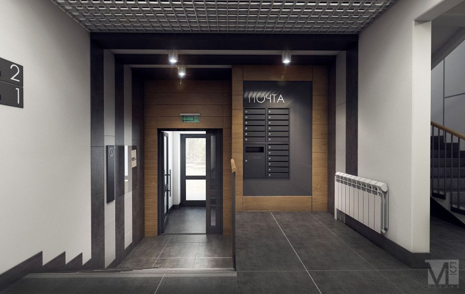 Современные подъезды