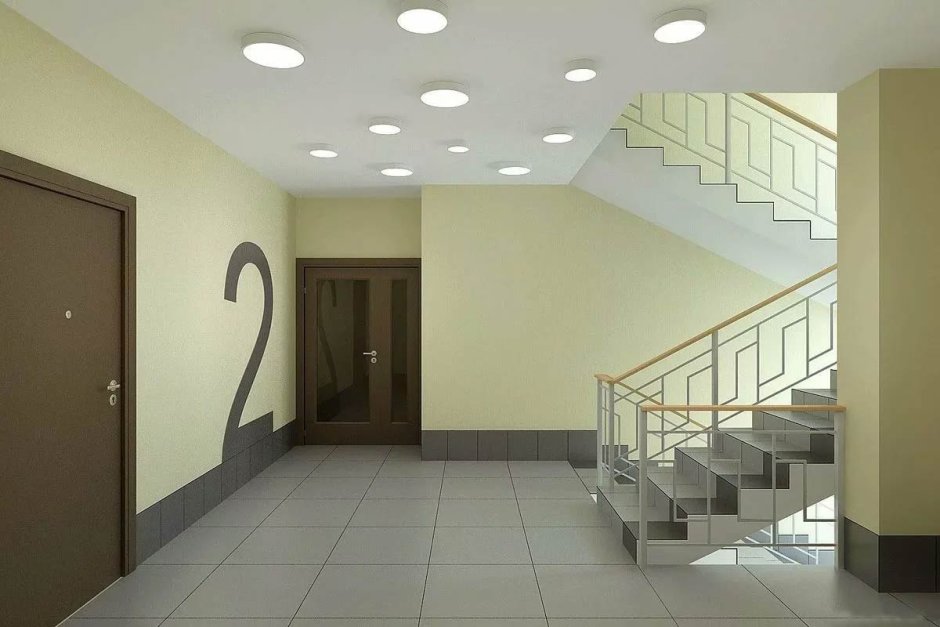 Отделка подъезда