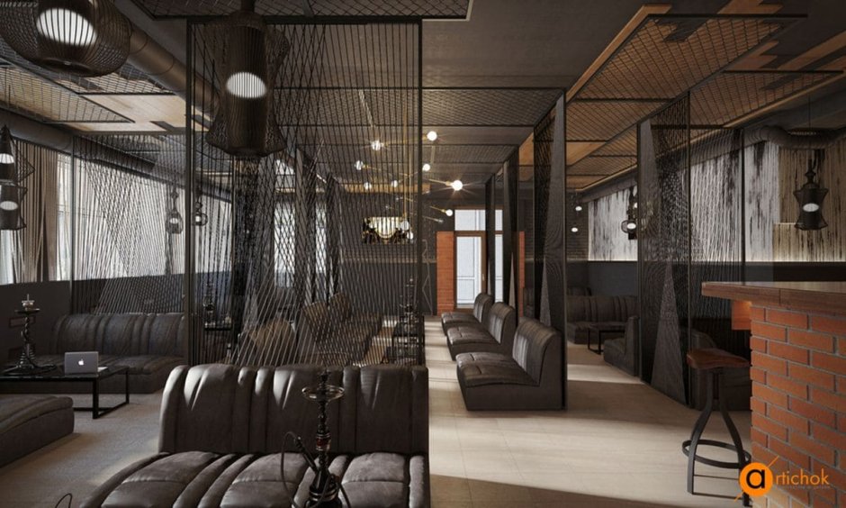 Сетка рабица в интерьере