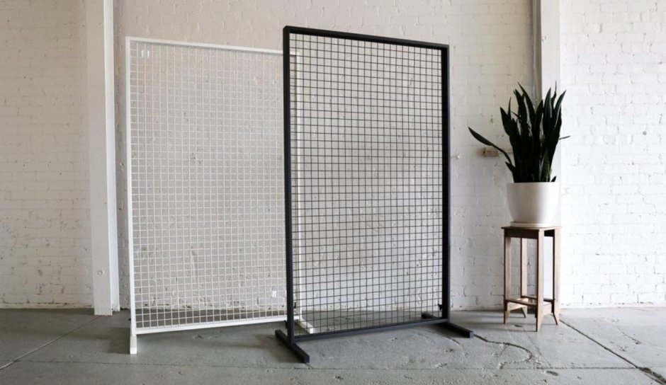 Перегородка сетка металлическая