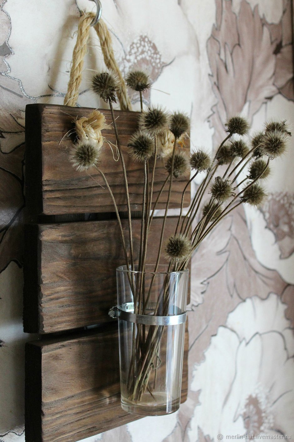 Вазы для сухоцветов