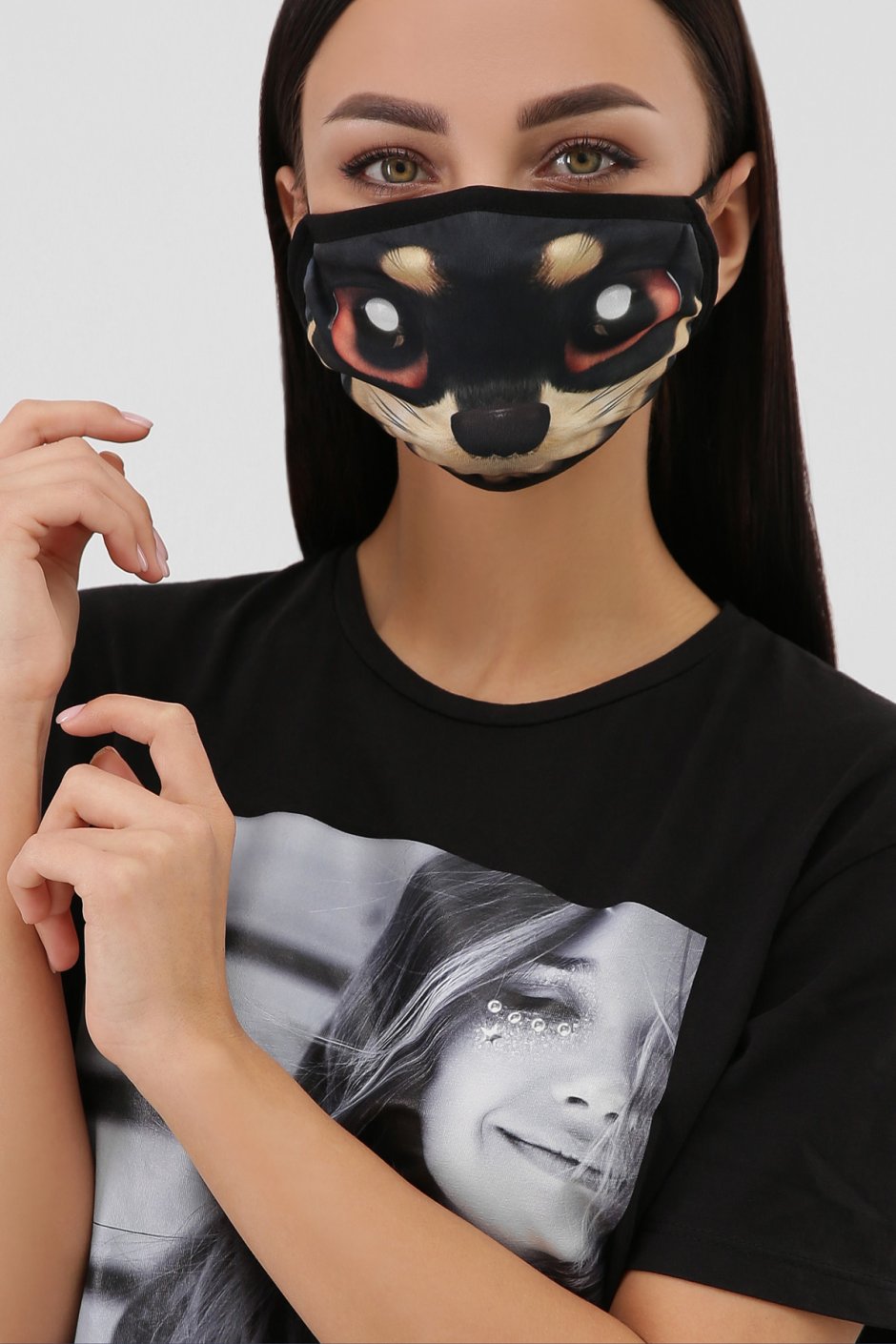Маски с принтом