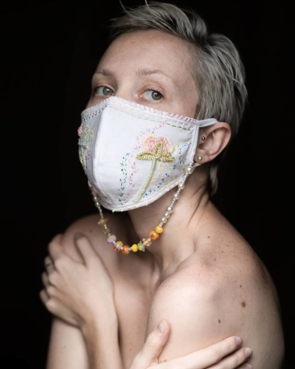 Креативные защитные маски