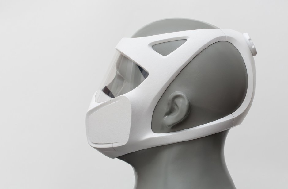 Футуристический респиратор