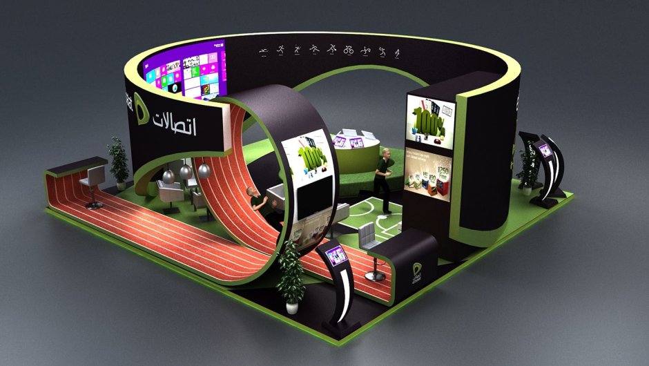 Выставочный стенд 3х10