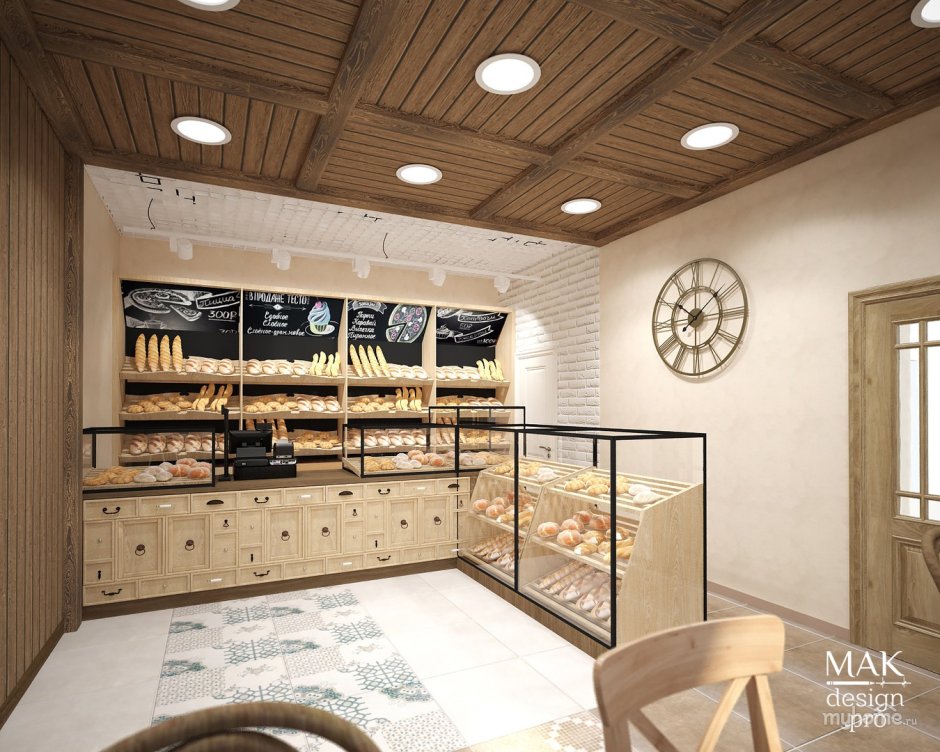 Интерьер мини кафе 30 кв.м