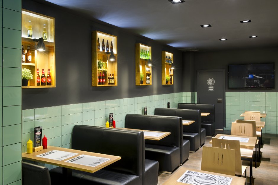 Интерьер мини кафе