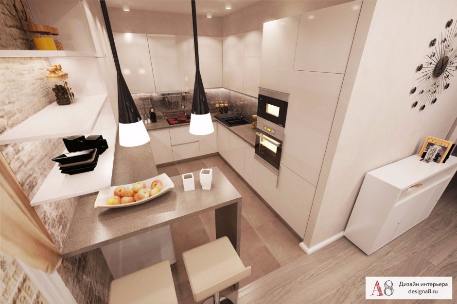 Дизайнерские квартиры распашонки