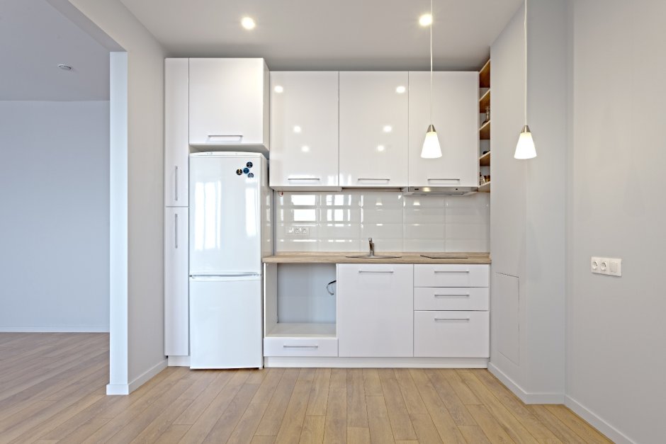 Кухня угловая евродвушка