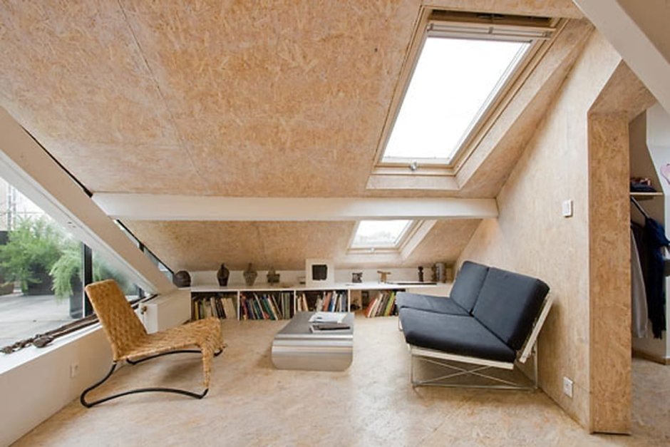 Мансарда 2 этаж из ОСП