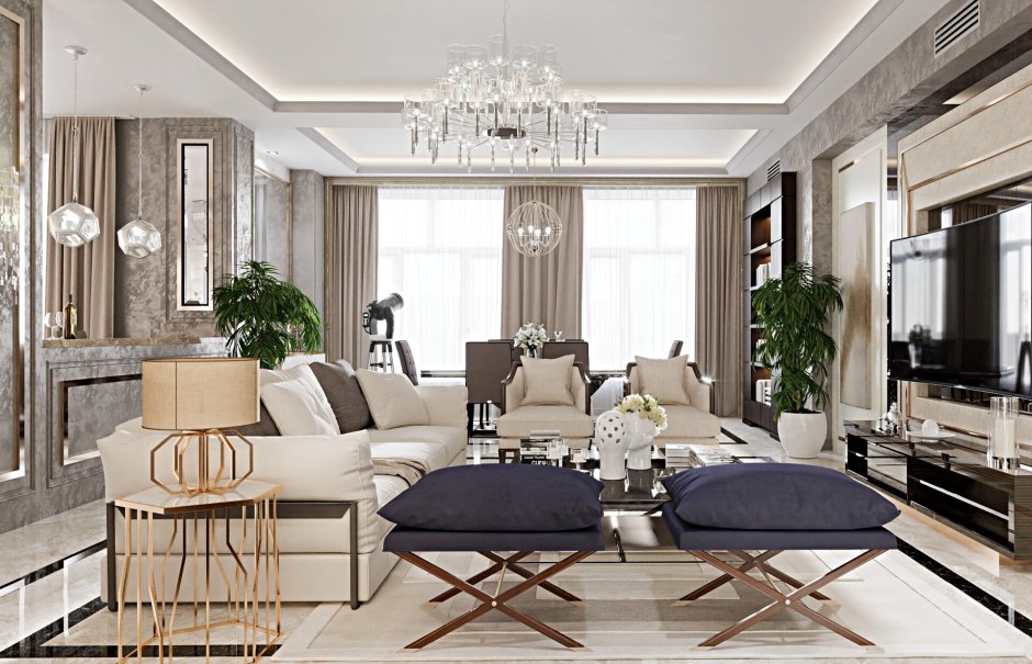 Элитные интерьеры квартир