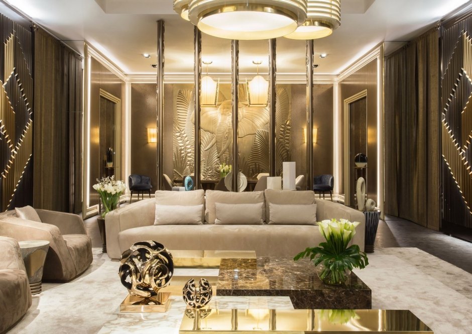 Интерьеры квартир премиум класса
