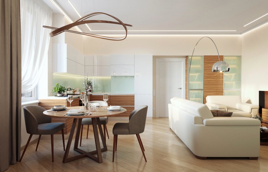 Шикарные квартиры в современном стиле