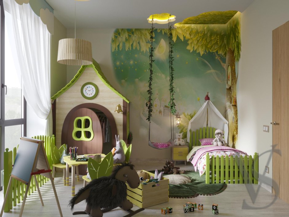 Сказочная детская комната