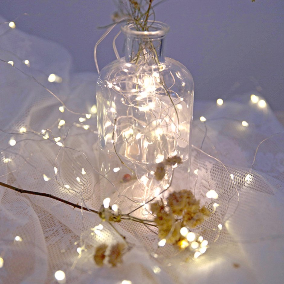 Гирлянда нить декор