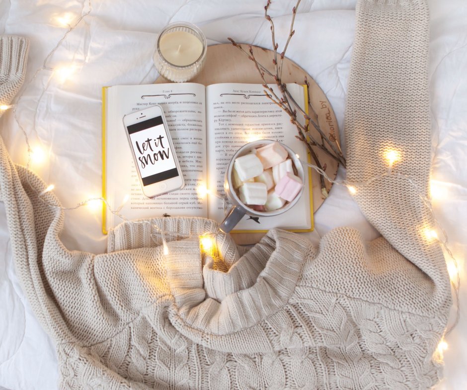 Эстетика черного гирлянда