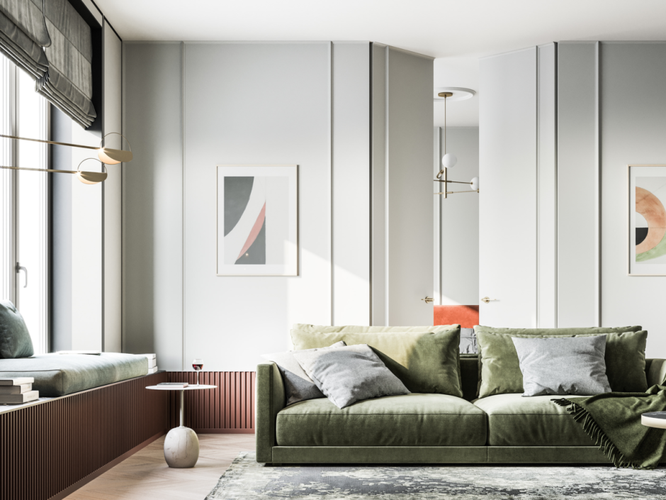 Картина напротив кровати