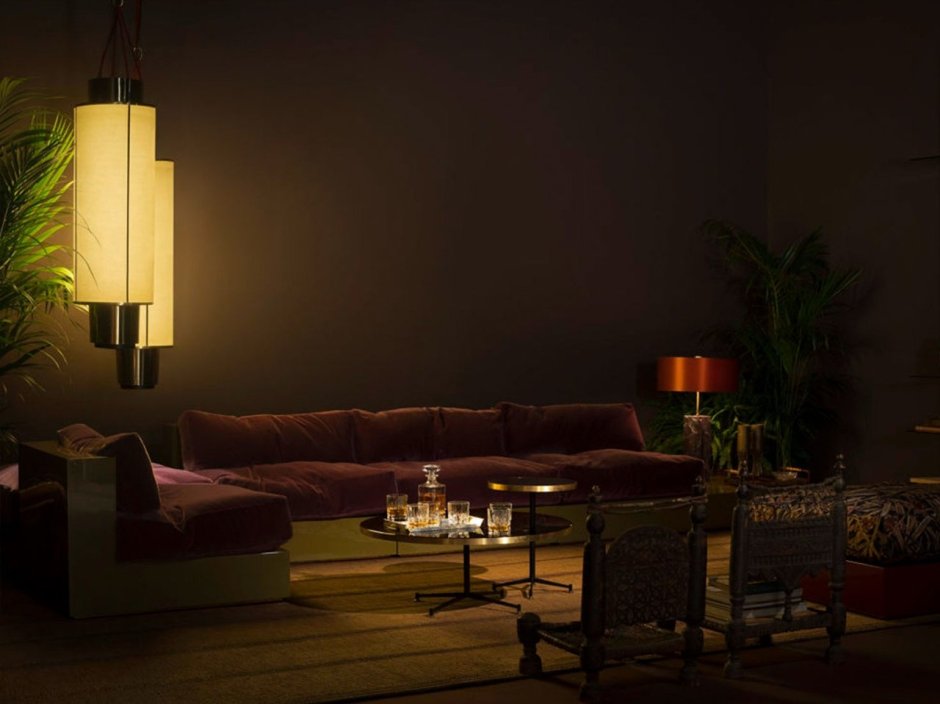 Гостиная в стиле Нуар