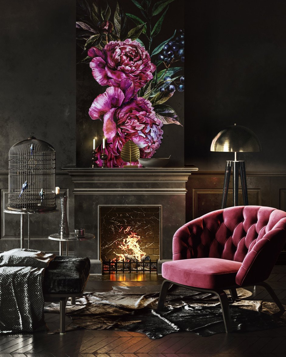 Нуар в интерьере