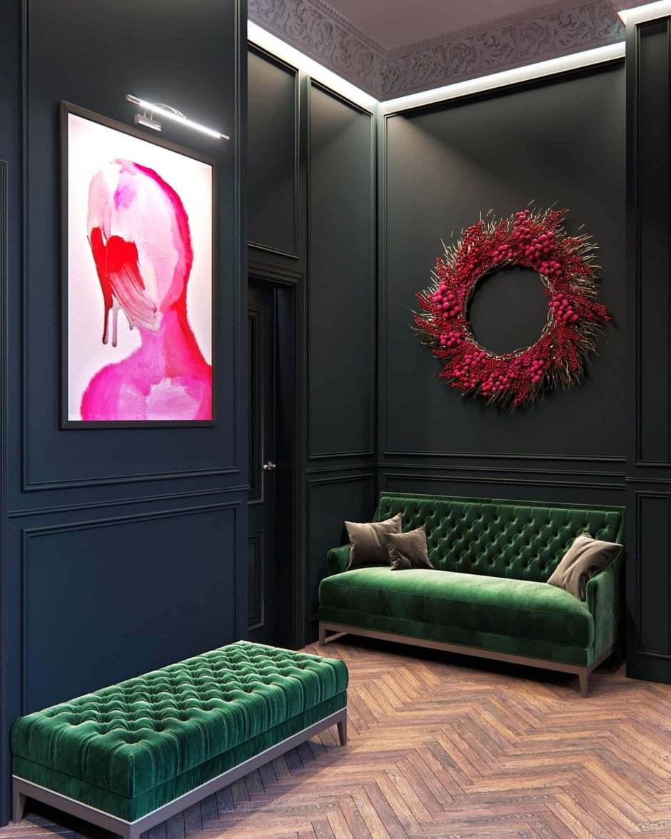 Рабочий кабинет в стиле Модерн