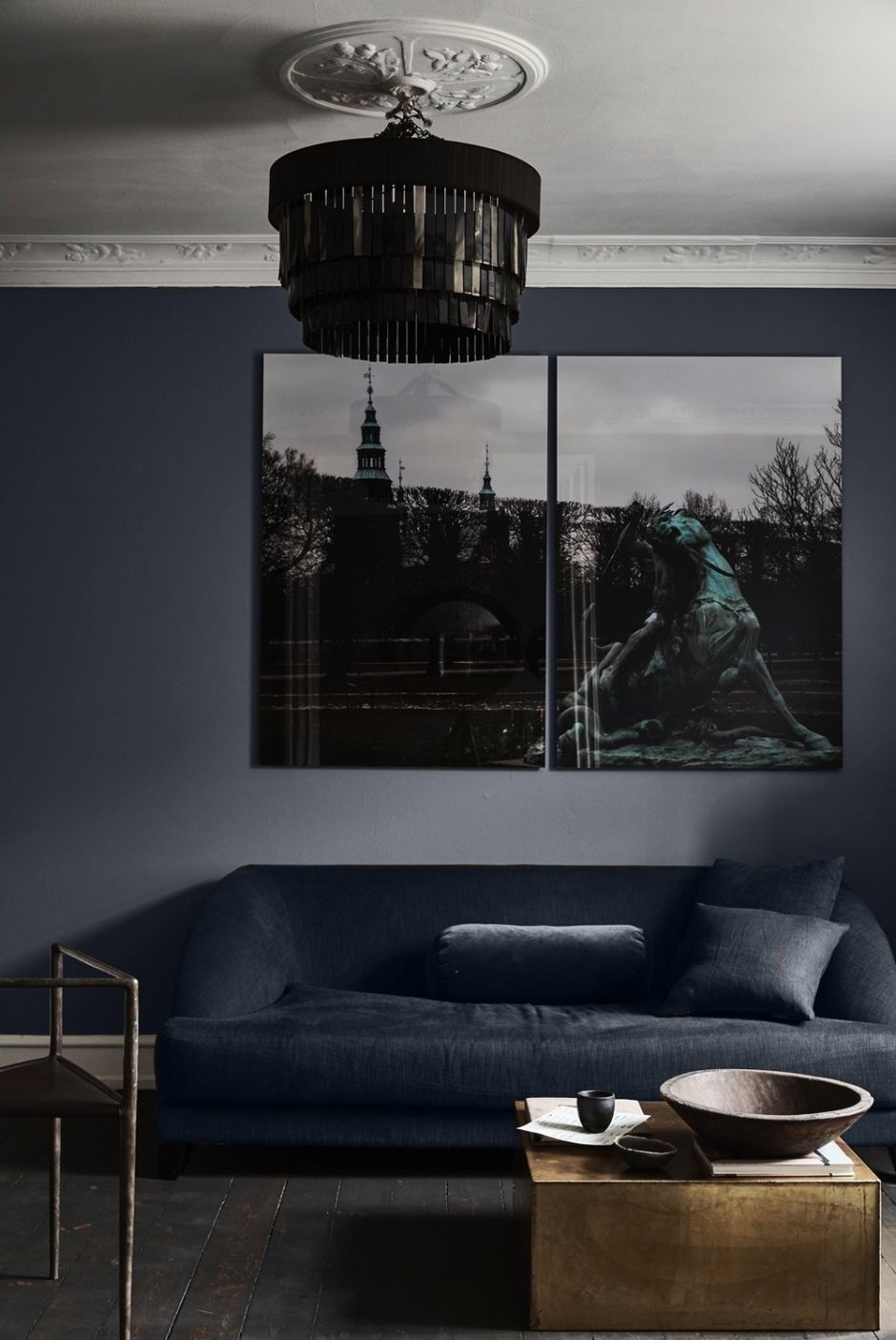 Гостиная в стиле Нуар