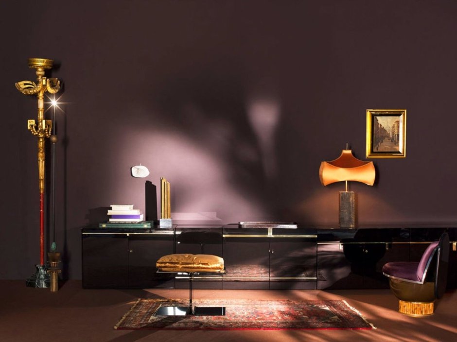 Гостиная в стиле Нуар