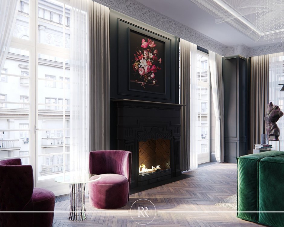 Роскошный интерьер