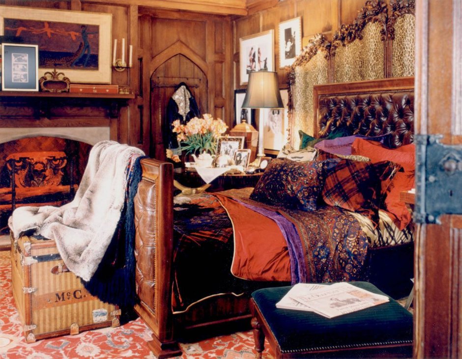 Спальня в стиле Ральфа Лорена