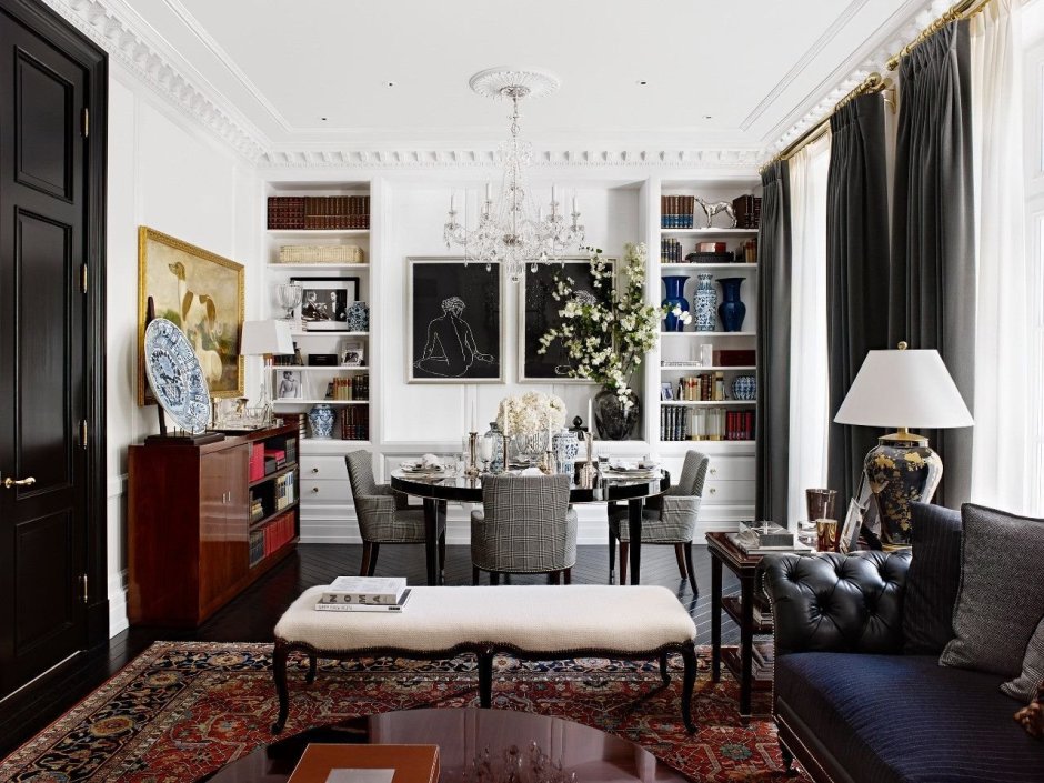 Стиль Ральф Лорен в интерьере