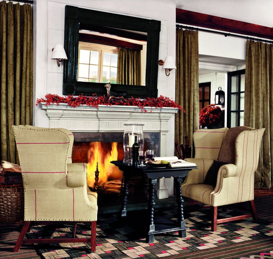 Интерьер ар деко Ральф лаурен