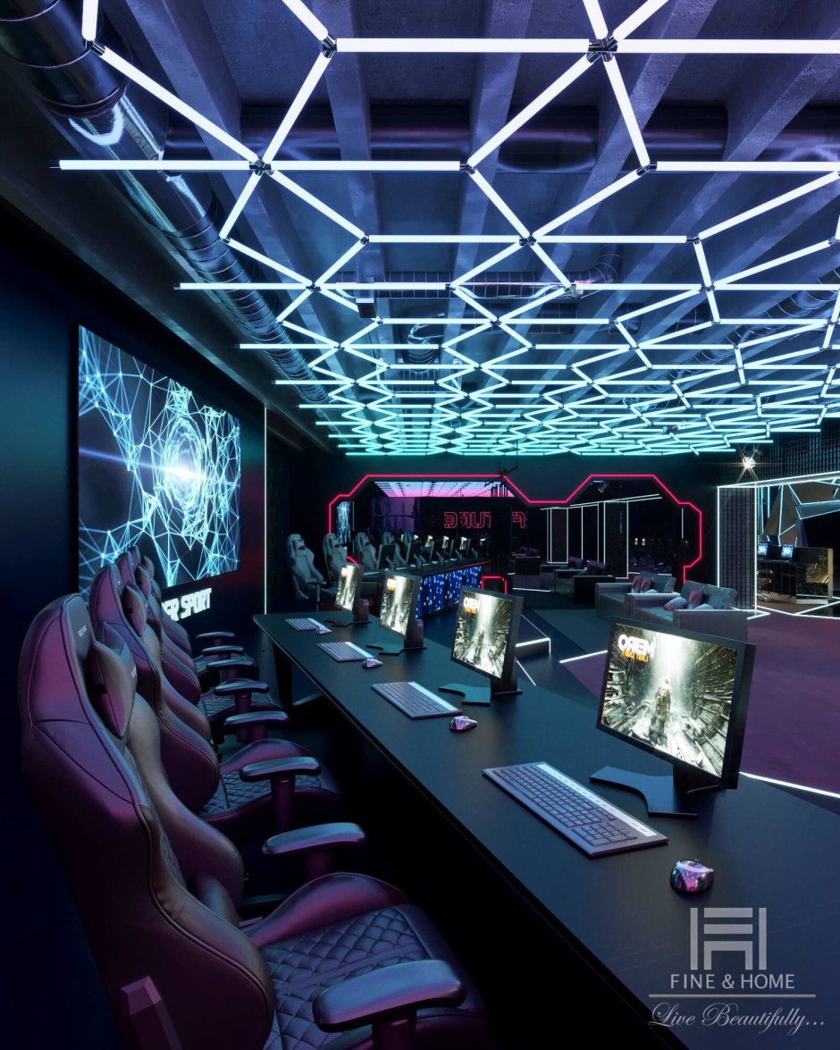 Игровой компьютерный зал