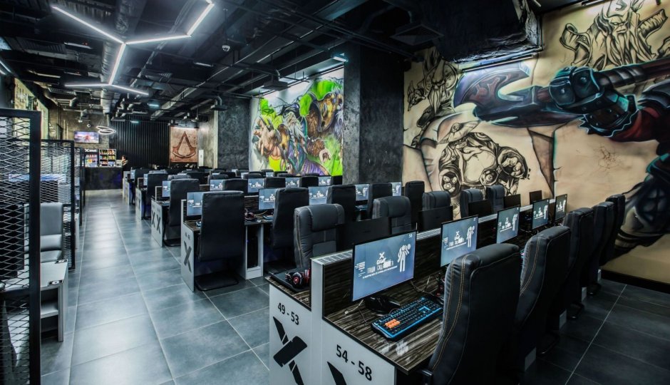 Дизайн игрового клуба