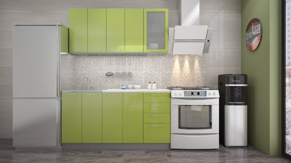 Кухня София олива 2.1