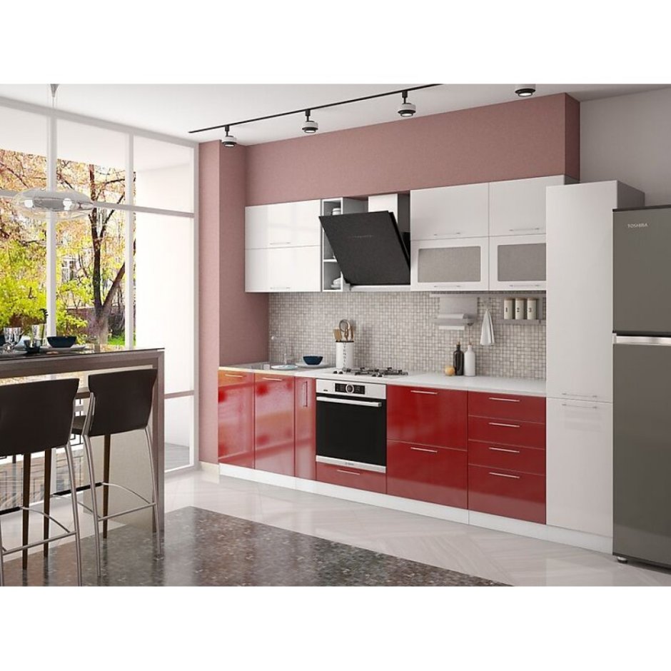 Кухня София олива гранат