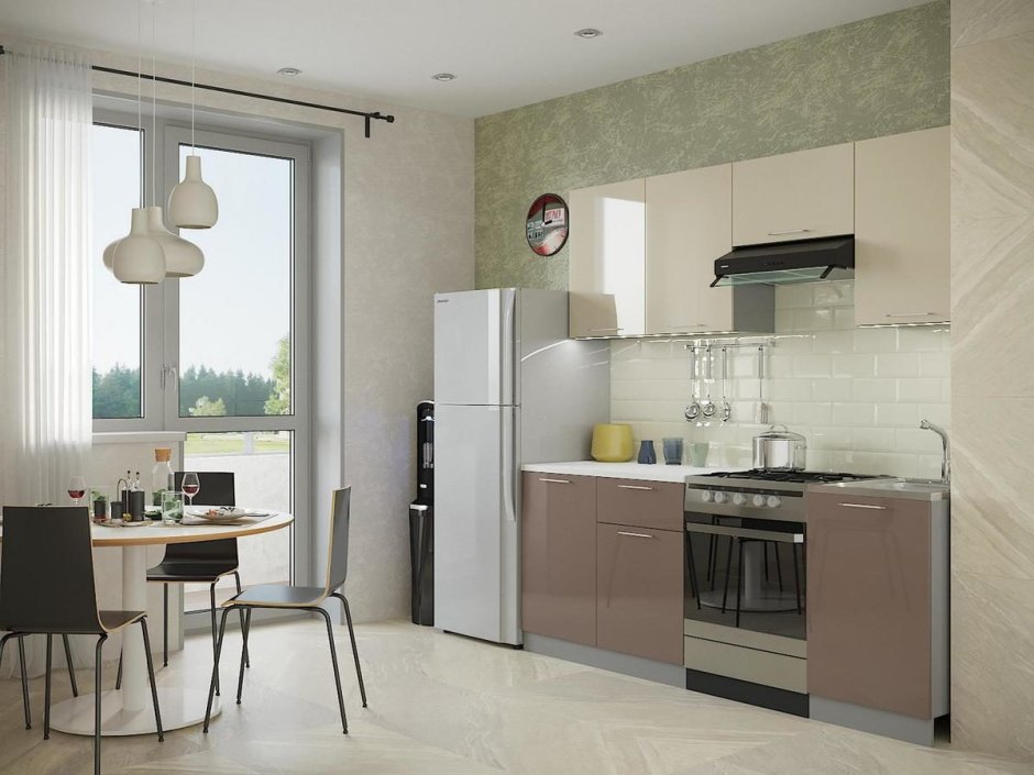 Кухня София олива 2.1