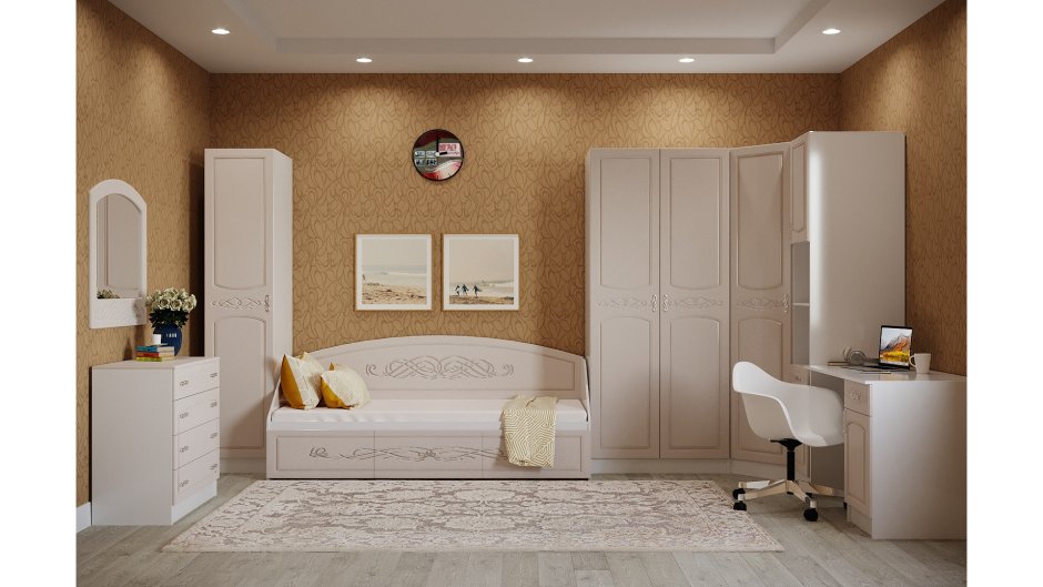 Венеция спальный гарнитур интерьер центр