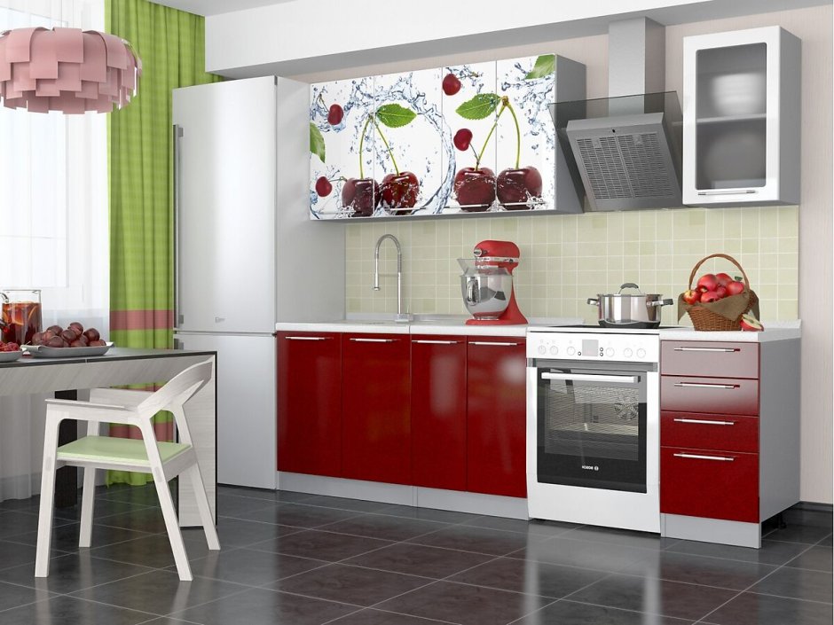 Кухня София фотопечать 2.1 Орхидея