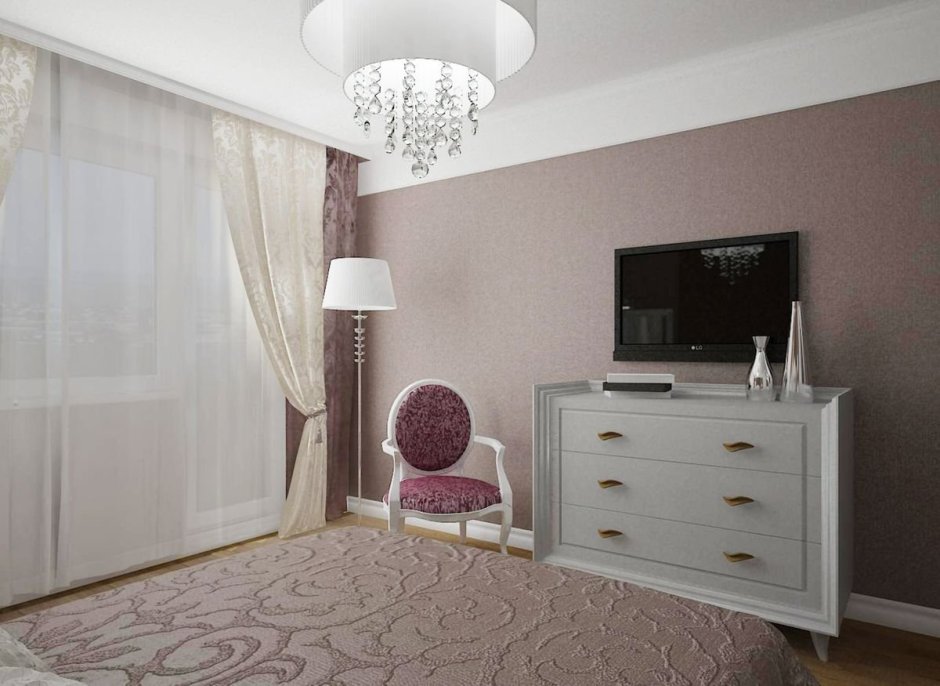 Гостиная в Молочном цвете