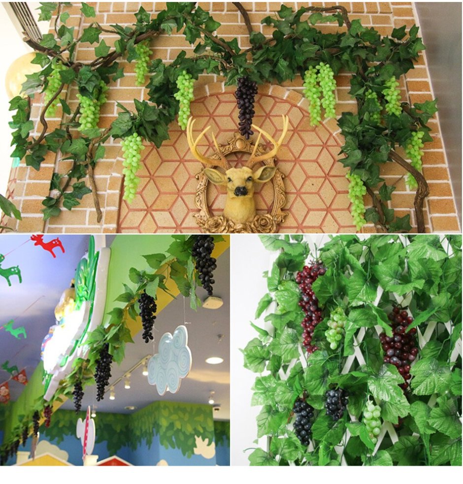 Виноград искусственный декор