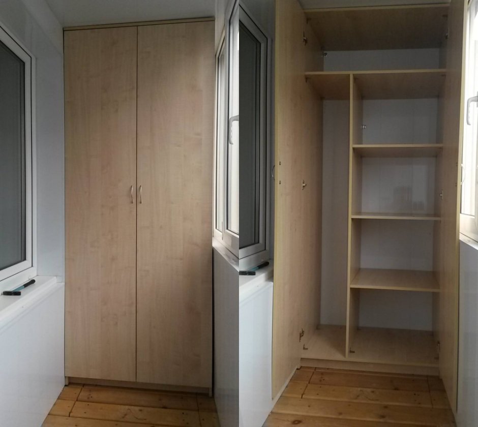 Шкафы для балкона и лоджии