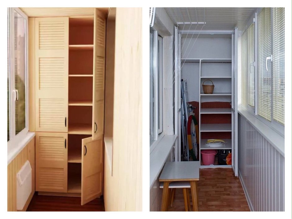 Шкаф на лоджию