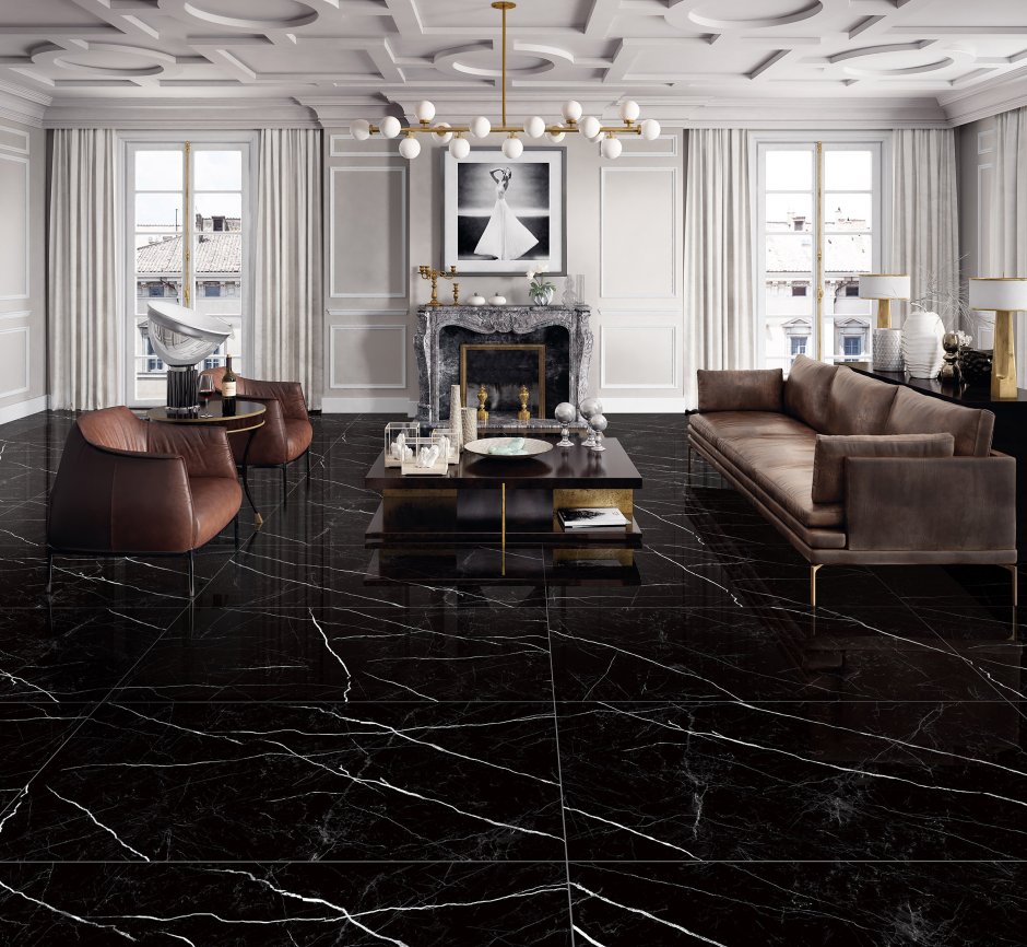 Керамогранит laparet Nero Marquina 60 120