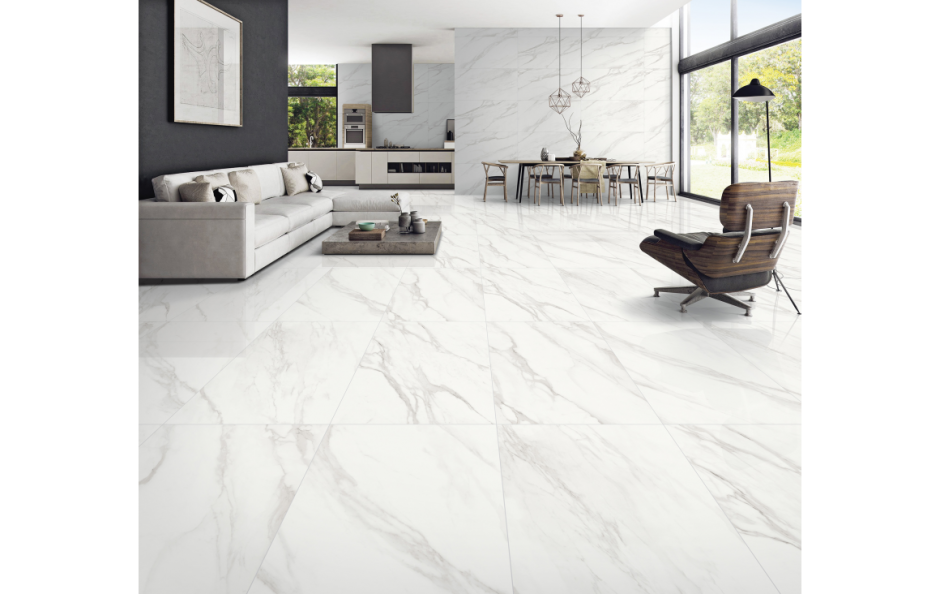 Керамогранит laparet Calacatta Superb белый 60x60