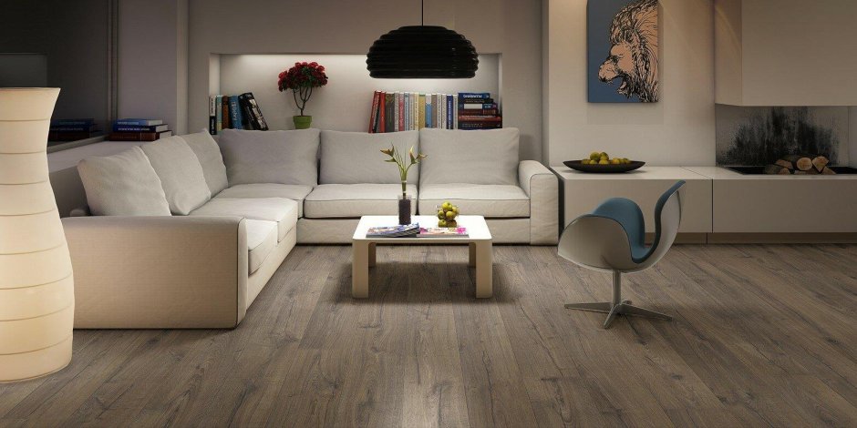 Дуб Северный ПВХ Laminate Flooring