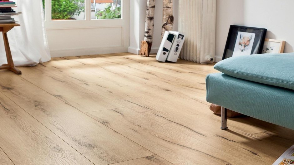 Ламинат на кухне