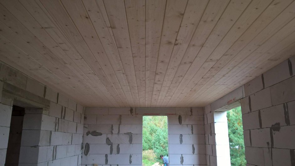Подшивка деревянных перекрытий снизу