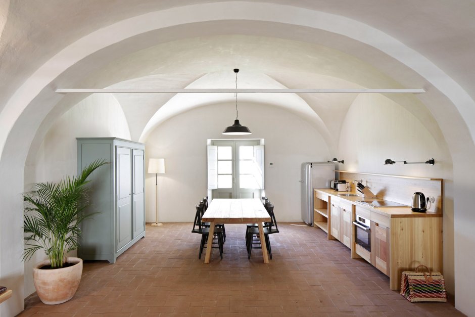 Сводчатый потолок лофт