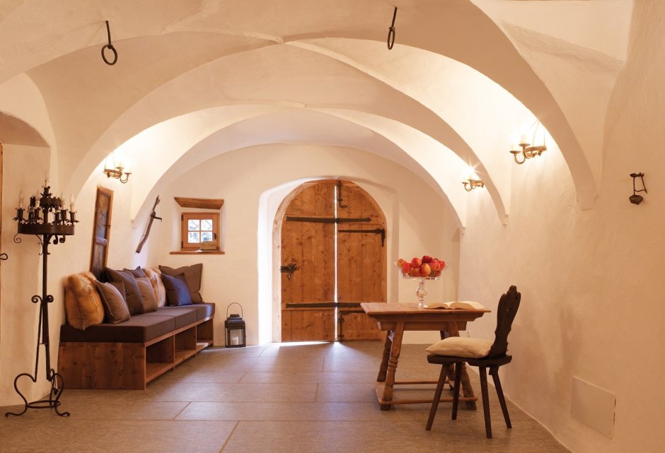 Арочные потолки в интерьере