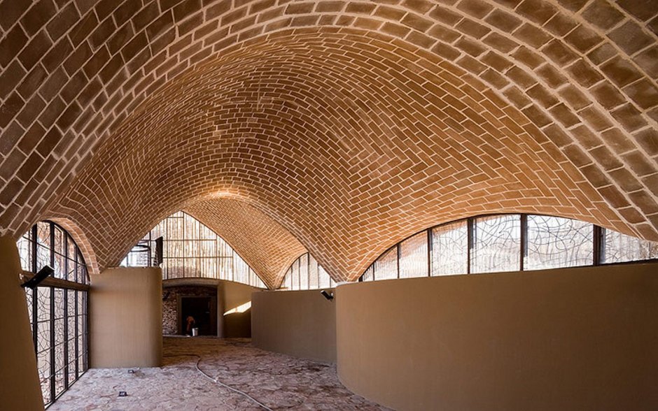 Кирпичные своды Монье