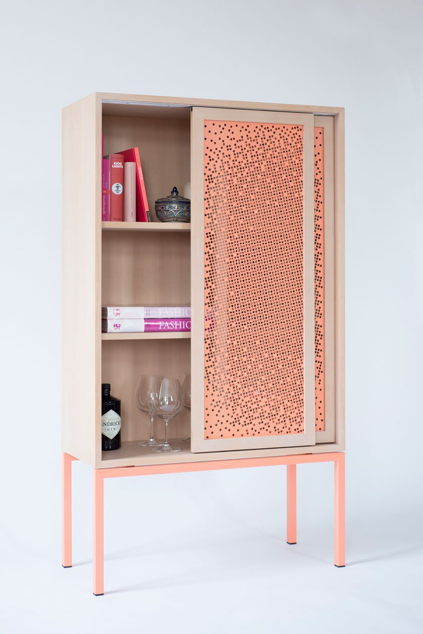 Перфорированные дверцы мебели